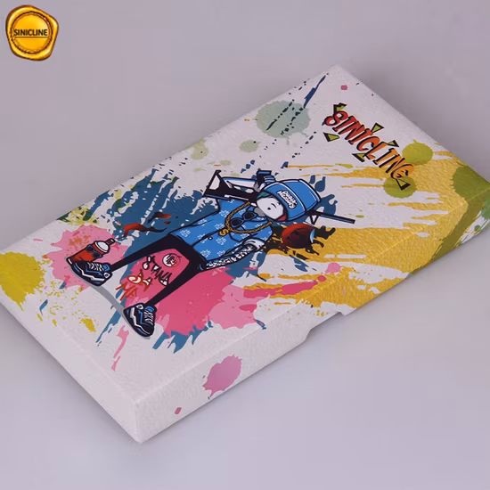 Sinicline personnalisé nouveau design de cadeau de fantaisie boîte de vente au détail étui de téléphone portable emballage en carton boîte d'emballage avec conception d'impression CMJN