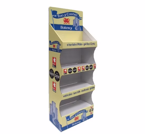 Présentoir ondulé Pop-up, cadeau de noël, jouets pour enfants, support en carton, étagère