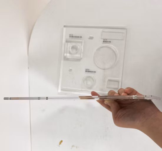 Présentoir de maquillage en acrylique, dessus de Table, produit cosmétique, rouge à lèvres, ombre à paupières