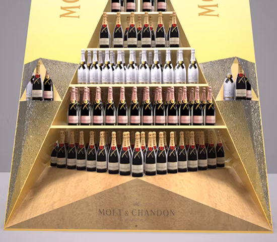 Affichage de papier cosmétique de support d'affichage de carton de plancher d'affichage de carton cosmétique debout libre fait sur commande