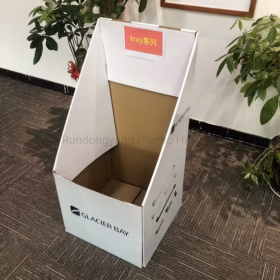 Présentoir de jouet de carton de support de boîte d'affichage de jouet de magasin de détail de papier fait sur commande